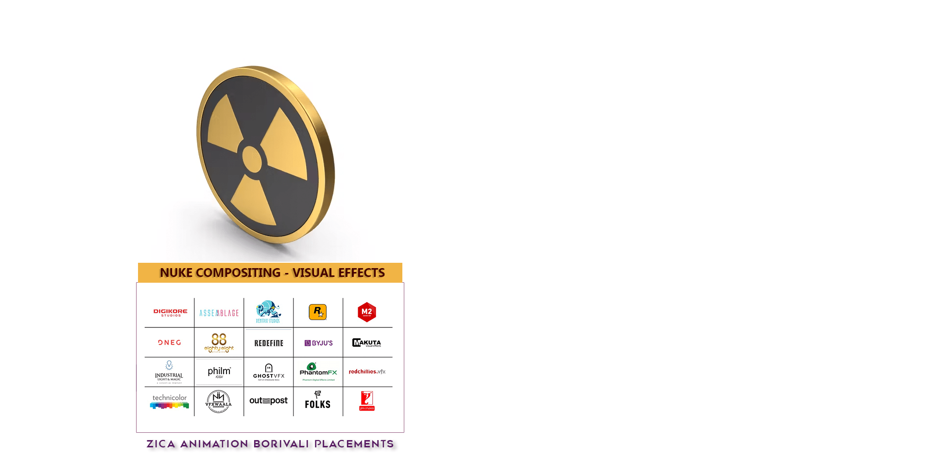Nuke compositing and visual effects course in Borivali, Mumbai.