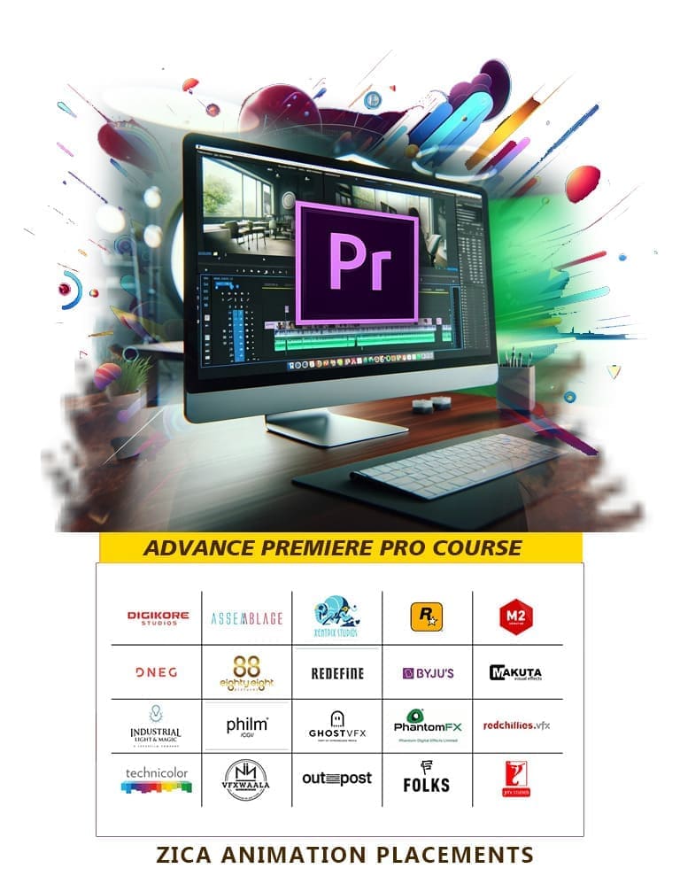 Advance Premiere pro course at ZICA Animation Borivali, Mumbai. Advance Premiere pro course at ZICA Animation Borivali, Mumbai.