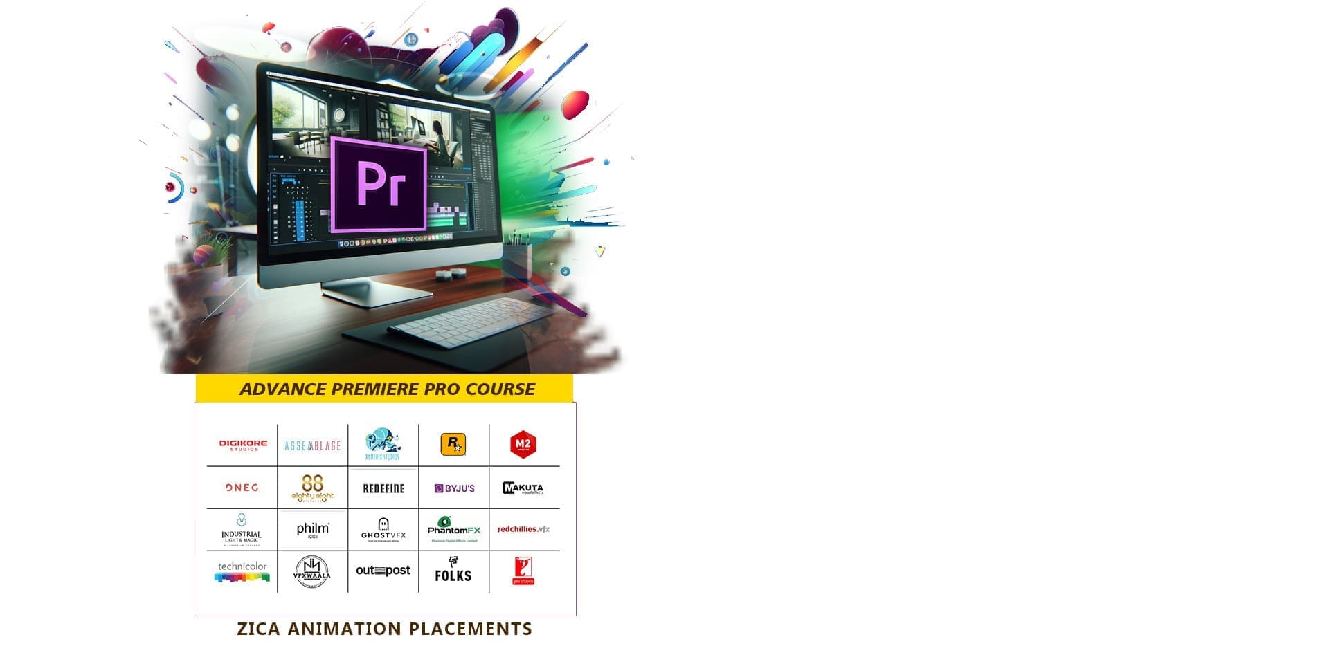 Advance Premiere pro course Mumbai.
