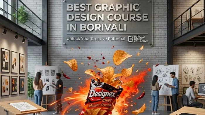 Graphic design course in Borivali, Mumbai.