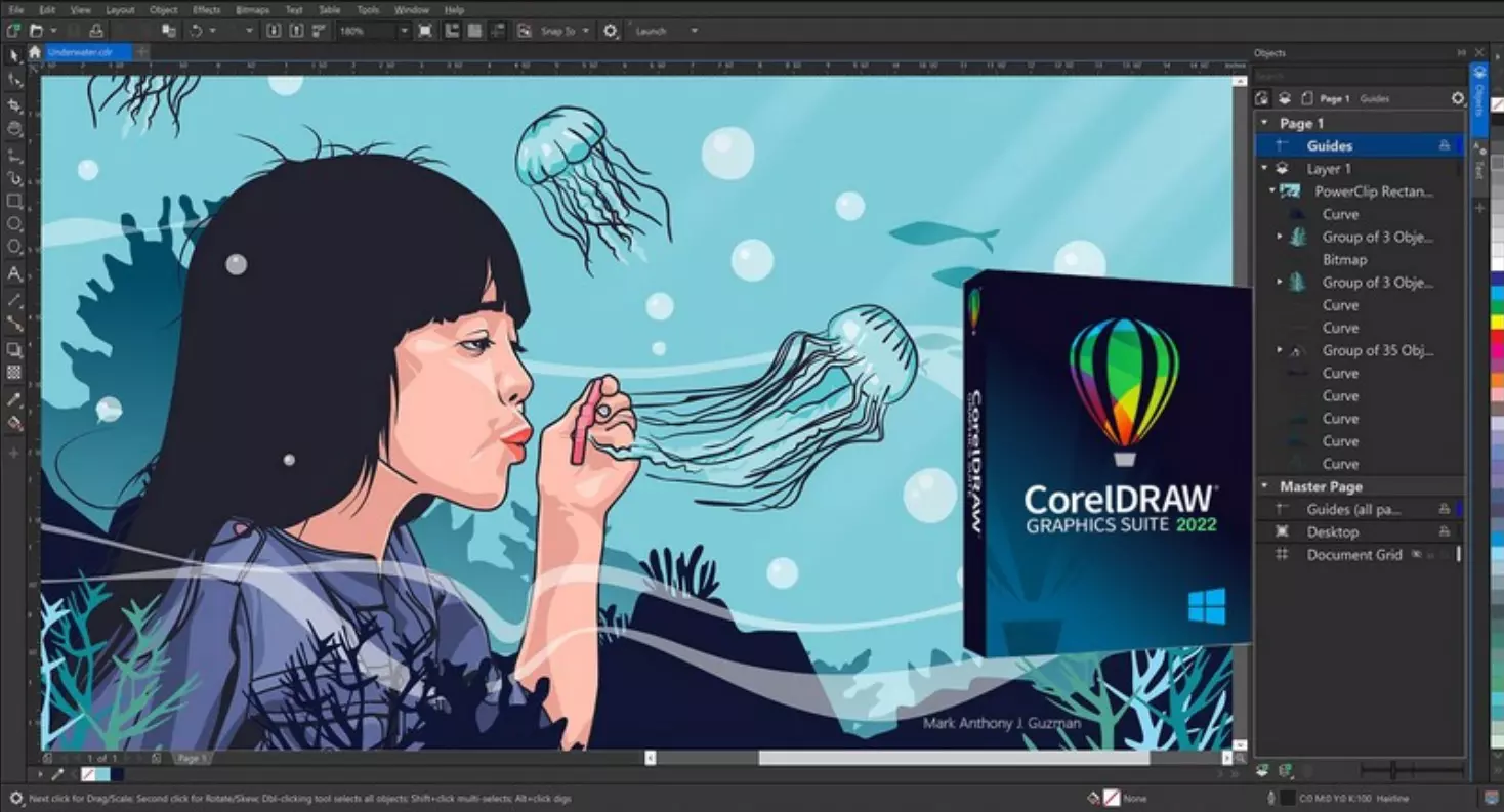 CorelDRAW is important for vector graphics and print publishing