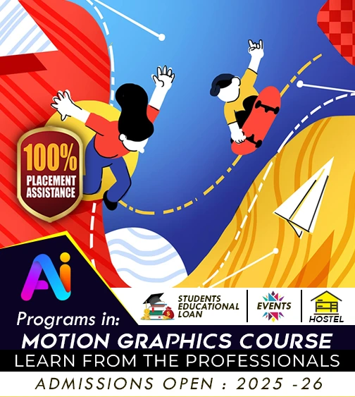 Motion Graphics Course in Borivali, Mumbai.